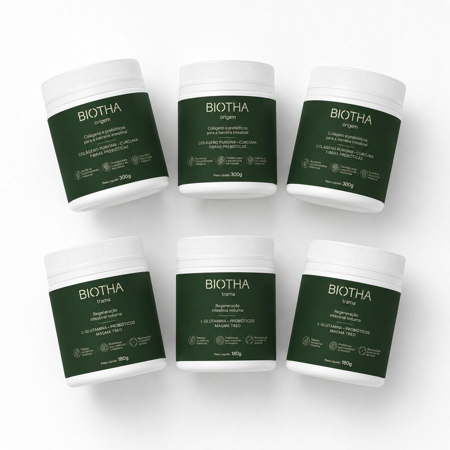 Kit BIOTHA — 3 kits · 90 dias
